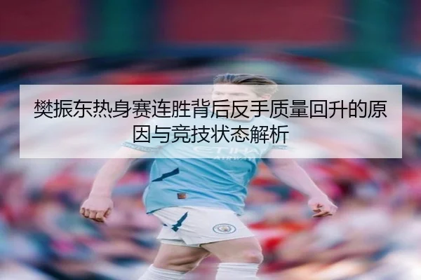 樊振东热身赛连胜背后反手质量回升的原因与竞技状态解析 - HuoHuSPORTS